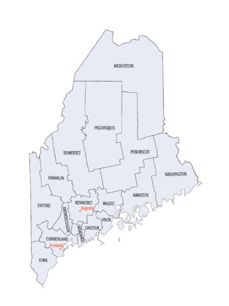 Maine Map